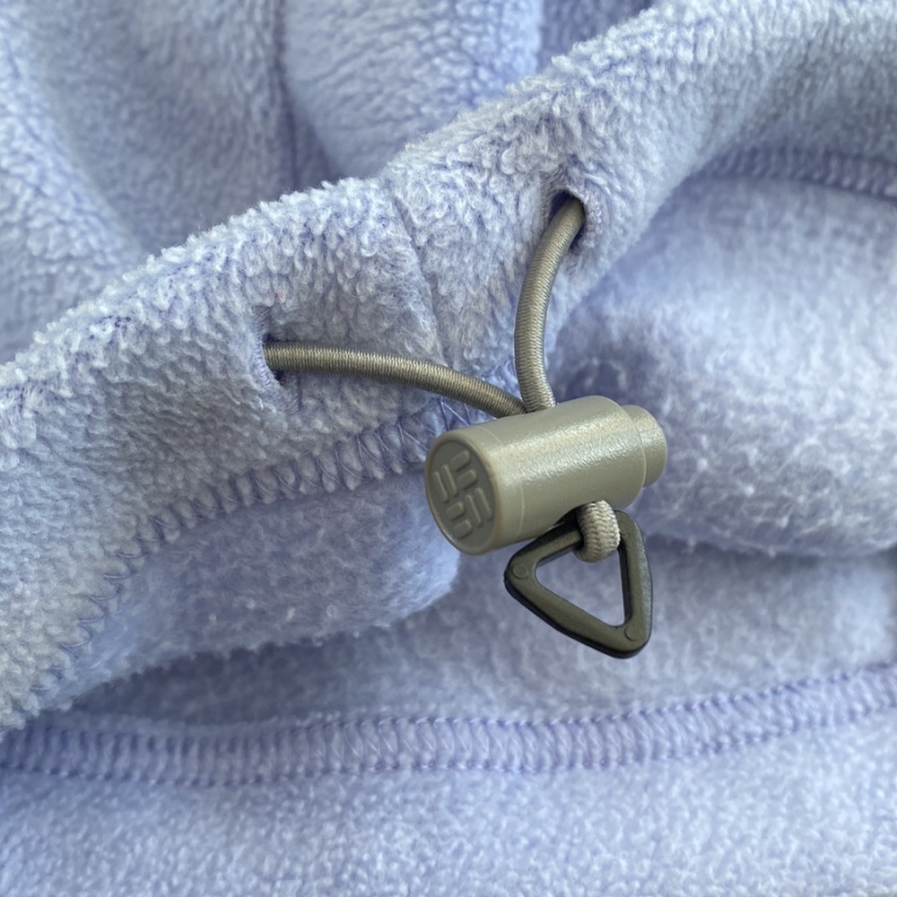 Columbia Periwinkle Blue Fleece Zip-Up - Picture 6 of 8